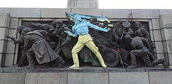 Foto: "Sofia-Monument-to-Soviet-Army--Glory-to-Ukraine-20140224-1" av Vassia Atanassova - Spiritia - Собствена творба. (Creative Commons Licence)